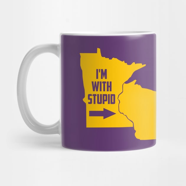 Minnesota I'm With Stupid by QuicksilverTech